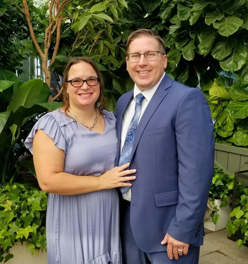 Pastor Mike Brady and his wife Shannon